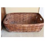 Rectangular Bent Wood Gathering Basket