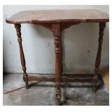 Walnut Carved Sofa Table/ Entry Table