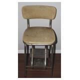 Yellow Cosco Kitchen Step Stool Chair