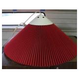 1970 Pleated Danish Pendant Lamp