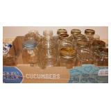 Clear Glass Canning Jar Collection