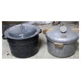 National Presser Cooker w/ Enamalware Canning Pot