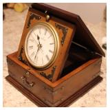 Hess Bulova Edinbridge Table Top Clock