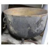 Antique 3 Legged Cast Iron Cauldron