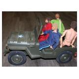 1960 G.I. Joe 7000 Jeep Combat w/ G.I. Joes