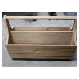 Wooden Tool Caddy