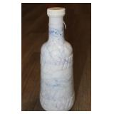 Hazel Atlas Milk Glass Bottle Spaghetti String