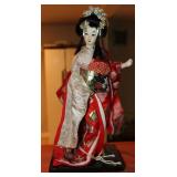 Nishi Japanese Geisha Doll in Kimono