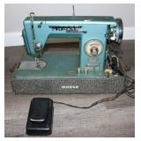 1960 Morse Super Dial Sewing Machine & Case