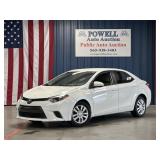2015 Toyota COROLLA LE