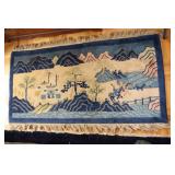 CHINESE PEKING PICTORIAL RUG