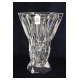 LALIQUE FRANCE "DERBY" CRYSTAL VASE
