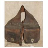 LATE 19TH CENTURY MEDICAL SADDLEBAG SET