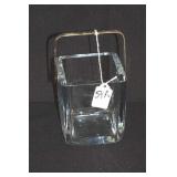 STROMBERG ART GLASS ICE BUCKET