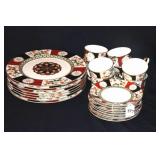 24 PC SET MIKASA "SHOGUN" DINNER WARE