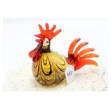 MCM MURANO STYLE ART GLASS ROOSTER