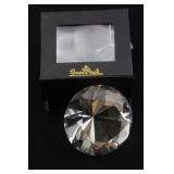 ROSENTHAL CRYSTAL DIAMOND SHAPE PAPERWEIGHT