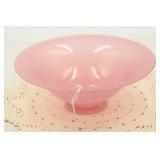 MCM PINK CASED GLASS BOWL