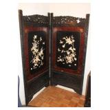 TWO PANEL CHINESE SCREEN