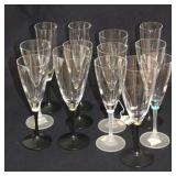 (12) DANIEL HECHTER PARIS STEMWARE