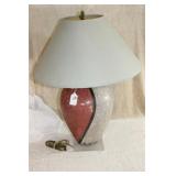 MARC WARD ARTIST SIGNED TABLE LAMP