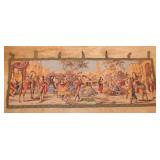 BELGIAN MACHINE WOVEN COTTON TAPESTRY