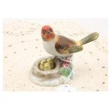 HEREND HUNGARY PORCELAIN BIRD FIGURINE