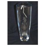 MCM STROMBERG SWEDISH CRYSTAL VASE