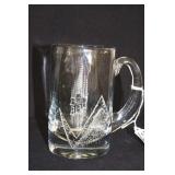 STROMBERG SWEDISH ART GLASS TANKARD