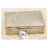 800 SILVER CIGARETTE/KEEPSAKE BOX