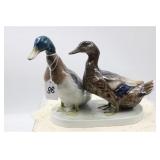 ROSENTHAL  MALLARD PAIR PORCELAIN FIGURINE