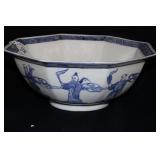 CHINESE BLUE & WHITE PORCELAIN BOWL