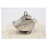 SHEFFIELD ENGLAND SILVER PLATED SUGAR SCUTTLE