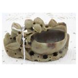 HAND CARVED CHINESE SOAPSTONE  SCULPTURE