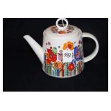 ROYAL CROWN ARNART "PARADISE" TEAPOT