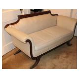 AMERICAN EMPIRE CLASSICAL STYLE MAHOGANY SOFA
