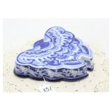 CHINESE BLUE & WHITE PORCELAIN SWEETMEAT SET