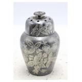SILVER PLATED POTPOURRI JAR