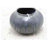 FRENCH ART DECO ART POTTERY VASE BY DENDAC