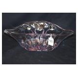 MURANO ALEXANRITE ART GLASS CENTER BOWL