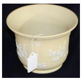 WEDGWOOD "PRIMROSE YELLOW" JASPERWARE PLANTER