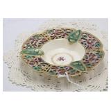 OCCUPIED JAPAN HAND PAINTED ASHTRAY