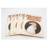 (6) 1922 EVERYBODYS POULTRY MAGAZINES
