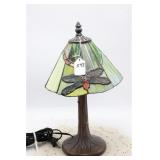 TIFFANY STYLE DRAGONFLY TABLE LAMP