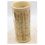 WELLER POTTERY VASE FROM CLINTON IVORY LINE