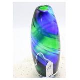 "ANDROMEDA" ART GLASS VASE