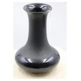 ROSENTHAL STUDIO LINIE BLACK PORCELAIN VASE