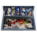 NICE SELECTION OF JEWELRY IN JEWELRY BOX