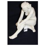 HUTSCHENREUTHER BISCUIT PORCELAIN STATUE