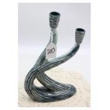 HEDI SCHOOP ART POTTERY CANDELABRA